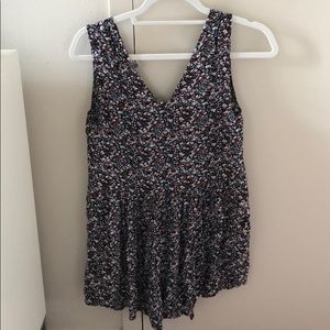 Urban outfitters floral romper
